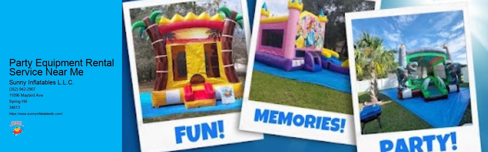 Party Equipment Rental Service Near Me